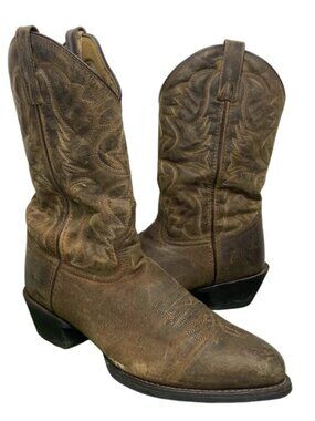 Laredo Birchwood Round Toe Cowboy Mens Brown Casual Boots 68452 Size 10.5 D